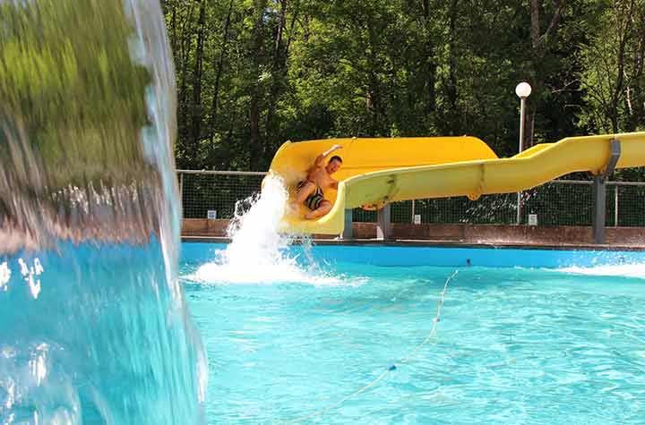 zwembad op de camping